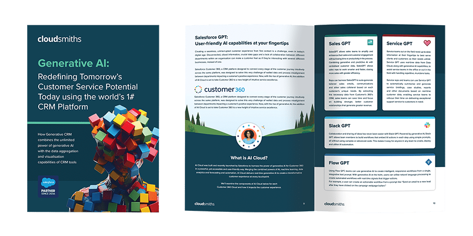 CloudSmiths brochure design