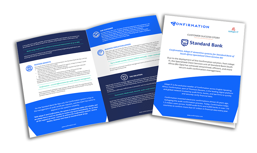 Confirmatins customer success