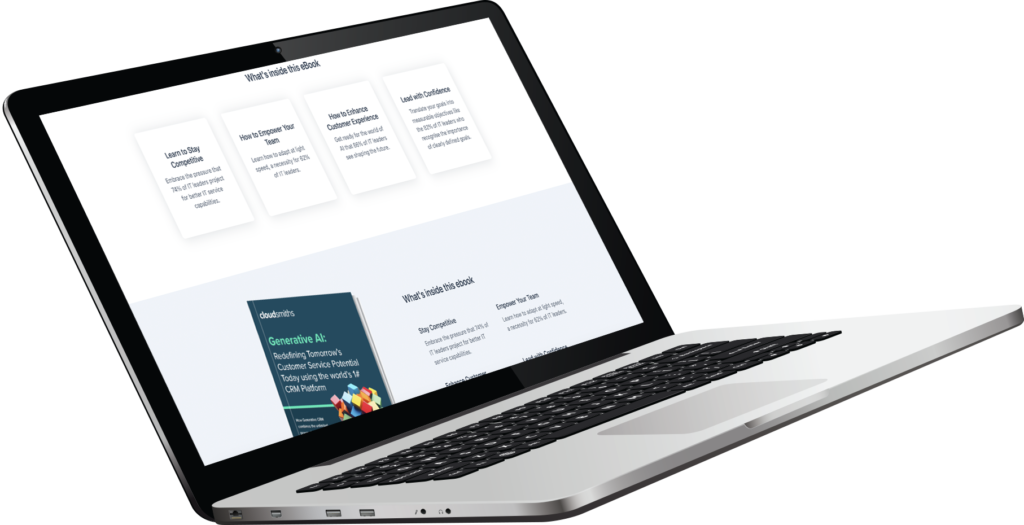 Engagement journey landing page