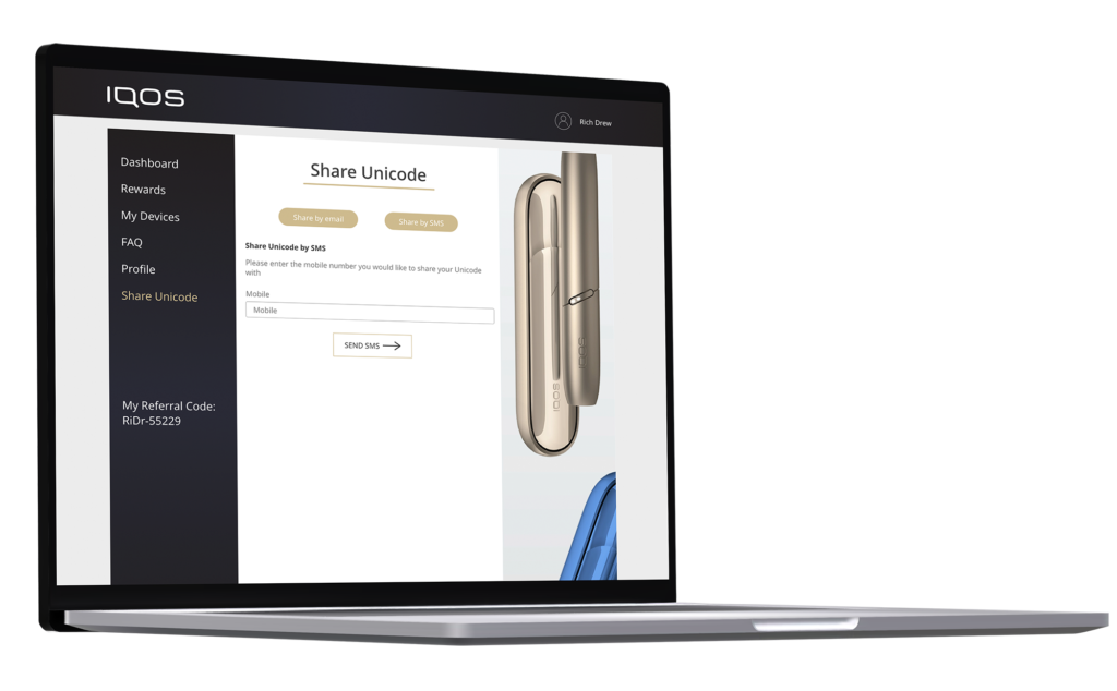 UI UX designer customer portal
